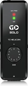 TC Helicon Mobile Audio/MIDI Interface Go Solo [Domestic Genuine]