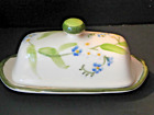 FRANSISCAN“FOR GET ME NOT” 1/4 lb Covered Butter Dish.  Hard to find  New