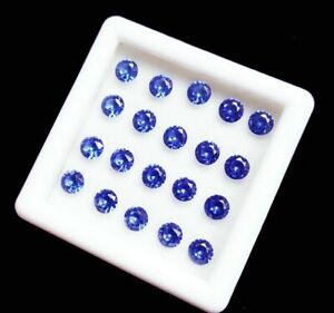10.00 Ct Natural Blue sapphire Lots of Certified Loose Gemstone Round Shape.