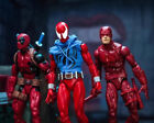 Custom made Hoodie Clothes 1/12 Scale For MAFEX Scarlet Spider 6