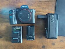 New ListingSony A7II Body + Battery Grip + 3 Batteries (no lens included)