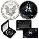 SPACE FORCE USSF Armed Forces 1 oz. PURE .999 FINE SILVER AMERICAN EAGLE w/BOX