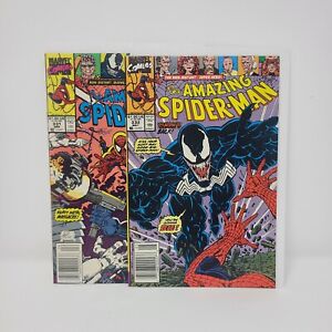 The Amazing Spider-Man #331 & 332 NEWSSTAND LOT COMBINED SHIPPING
