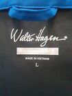 Walter Hagen Hydro Mens  Blue 1/4 Zip Pullover Mid Sleeve Golf Jacket Size Large