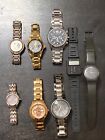 INVICT Fossil swatch Casio calculator Citizen watch lot for parts or repair rare