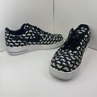 Nike Air Force 1 Low QS Logo Pack Black Size 10.5 AH8462-001 Mens Shoes Used