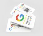 Plastic (PVC) Google Review Cards
