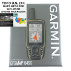 Garmin GPSMAP 64sx w/ Maps Upgrade TOPO U.S. 24K Trails High Detail Topographic