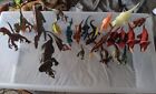 Mixed Lot of (23) Dinosaurs Toys Small - Large Various Species Rubber Plastic