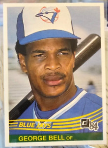 1984 Donruss George Bell #73 Toronto Blue Jays NMT