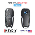 KEYDIY Universal Smart Proximity Remote Key Ford Style 4B with Panic ZB12-4