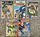 Web of Spider-Man Mixed Lot of 5 comics #12-14 35 36 1st Tombstone Marvel F/FV+