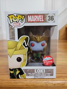 Funko Pop! Marvel Frost Giant Loki #36 - Fugitive Toys Exclusive