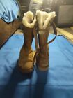 Women's Brown Size 8 UGG Koolaburra Lined Back Lace Up Winter Boots
