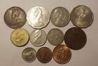 New ListingNew Zealand & Australia Foreign Coin Lot (11)- New and Old- (1919- 1985)