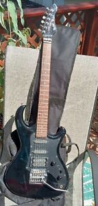 Aria Pro II The Cat 80’s japan Electric Guitar black kahler tremolo needs Nut