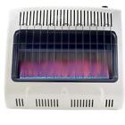 Natural Gas Heater Vent Free Blue Flame Indoor Heating Thermostat 30000BTU