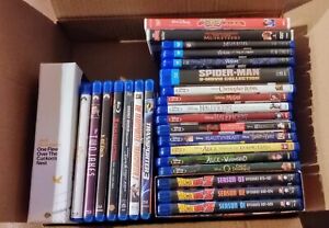 Blu-ray lot (Disney, Statham, Nicholson, Marvel, DBZ)