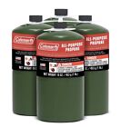 Coleman All Purpose Propane Gas Cylinder 16 oz, 4-Pack