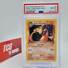 2000 Pokemon TCG Team Rocket 1st Edition Holo SWIRL 🌀 Dark Charizard 4/82 PSA 8