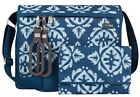 JJ Cole All Around Baby Diaper Bag Aqua Ikat with Changing Pad NEW 2016