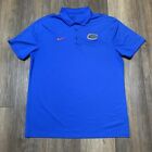 Nike On-Field Dri-Fit Florida Gators Embroidered Golf Polo Large