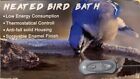 New ListingOutdoor Bird Bath Heater De-Icer 50W Thermostatic Control White