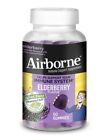 3 pack Airborne Elderberry Zinc Vitamin C Immune Support Supplement Gummies