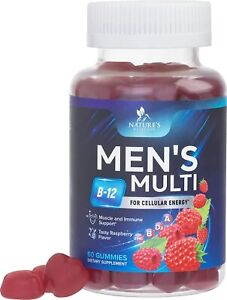 Men's Multivitamin Gummies - Daily Immune Support with Vitamins & Minerals