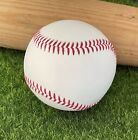 Blank Leather Baseball For Auto/Art/Youth Baseballs 1 Ball White NEW
