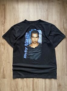 Vintage Ricky Martin 1999 Mens Rap T-Shirt Black Winterland Tag Tour Tee