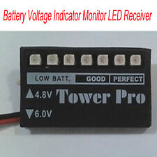 Battery Voltage Indicator Monitor LED Receiver for RC Car Drone Parts