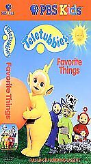 Teletubbies Favorite Things VHS 1999 Video Tape Volume 4 PBS Kids Warner Bros