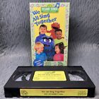 Sesame Street - We All Sing Together VHS Tape 1993 Sesame Songs Home Video Rare
