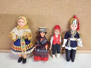 Lot Of 5 Vintage Dolls 6-8