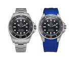 Rolex Deepsea Black Dial On Blue Rubber B Included Sea-Dweller 116660