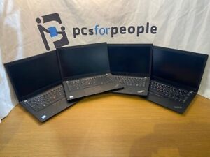 Lot of 4 Lenovo ThinkPad T480s Intel Core i5 8th Gen. No SSD/OS