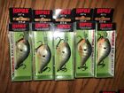 RAPALA DT 06's=LOT OF 5 BLUEGILL COLORED FISHING LURES