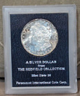 1881-S Redfield Nice Toned Mint State Lustrous Morgan Silver Dollar Dark Label