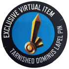 Roblox Toy Code Only. Tarnished Dominus Pin. Exclusive Sent Through Messages