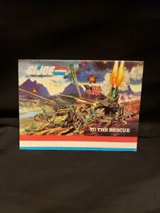 GI Joe Catalog Insert 1983 To The Rescue Mobile Strike Force Brochure
