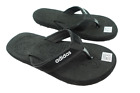 Adidas Originals NEW Euro Black Mens Size 8 Comfort Flip Flops Sandals