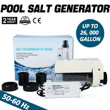 Sistema Generador de Cloro para Piscinas de Agua Salada Clorador 10K-26K Gallons