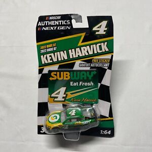 Kevin Harvick NASCAR Diecast Car 1:64 2022 Wave 7 Subway Ford Mustang Racing #4