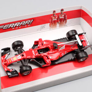 F1 BBurago 1/43 2017 Ferrari SF70H #5 Sebastian Vettel Racing Diecast Model Car