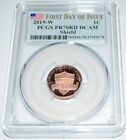 2019-W FIRST DAY OF ISSUE LINCOLN SHIELD PROOF CENT PR70RD DCAM PCGS