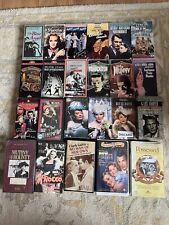 Lot 24 VHS Hollywood Classic Movies 30s & 40s Gable Cooper  Crawford Dietrich