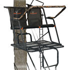 Big Game LS4950 Spector XT Lightweight Portable 2 Hunter Tree Ladder Stand, 17'