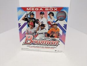 2021 Topps MLB Bowman Baseball MEGA Box - Factory Sealed 100% Authentic Qty