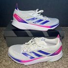 Adidas Men's Size 10.5 Adizero SL Comfy Running Shoes White Purple GV9095 NIB